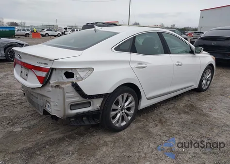2014 Hyundai Azera Limited из США, поврежденный, VIN KMHFH4JG0EA371002